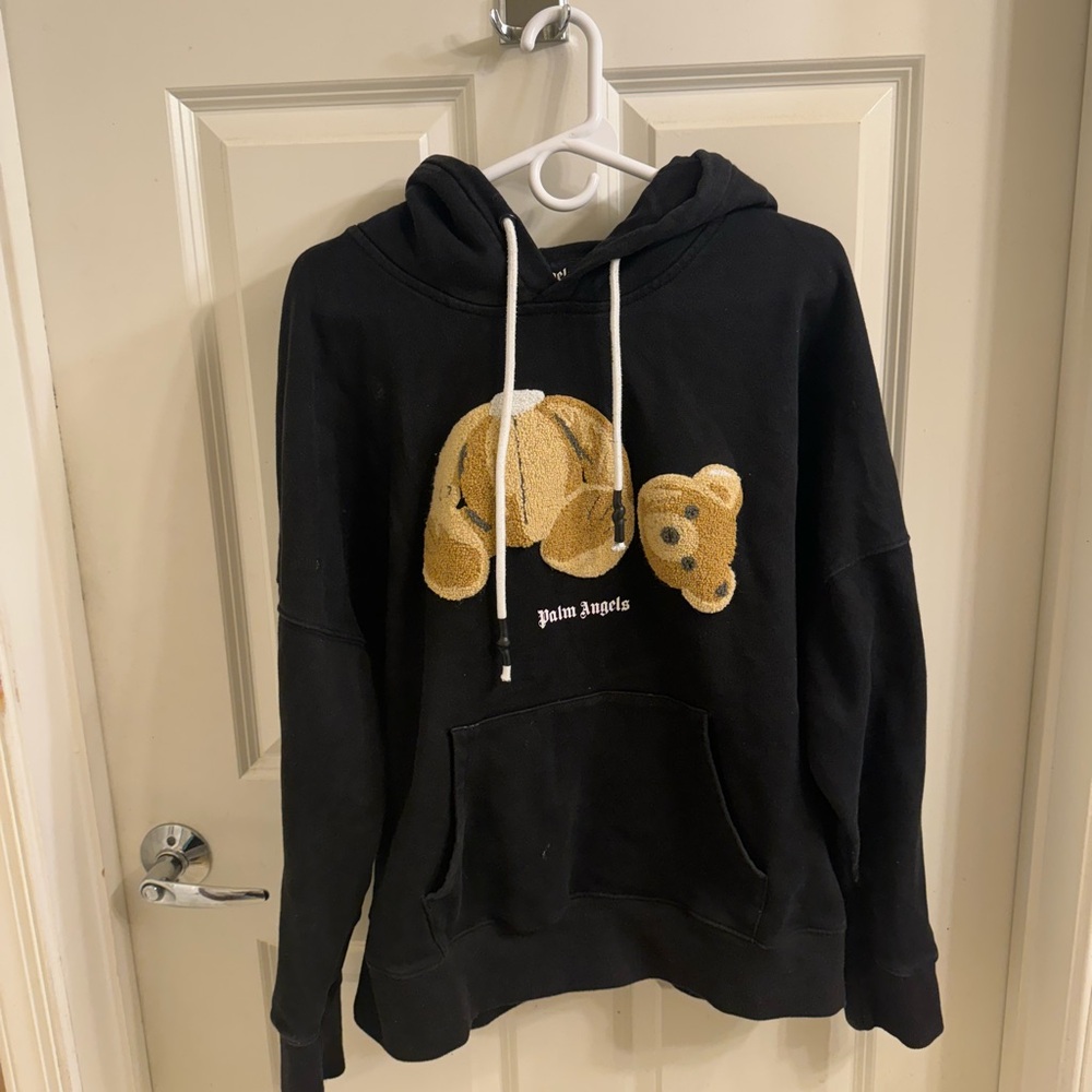 Palm angel’s teddy bear hoodie